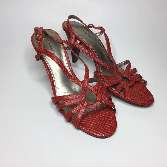 Liz Claiborne heeled sandals - Picture 3 of 5